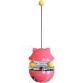 thumbnail image 1 of 1 taza de juguete para gatos (rosa), juguete alimentador para gatos, juguetes para burlas de gatos, juguetes automáticos para ejercicios de mascotas para perros pequeños y medianos ER, 1 of 5