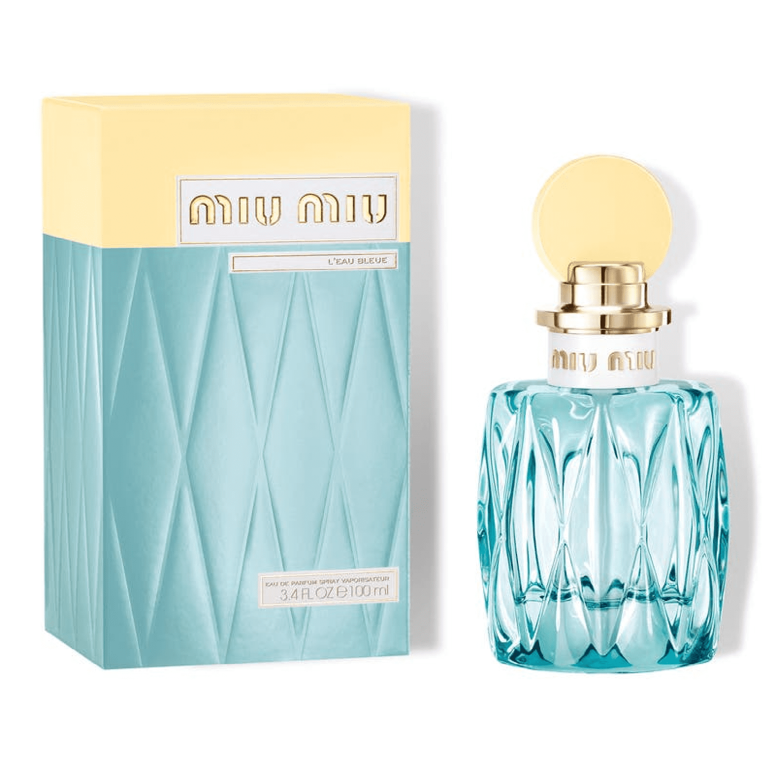 ミュウミュウ L'Eau Bleue オードパルファム 50ml Miu Miu L'Eau Bleue Eau De Parfum Spray, Floral Fragrance for
