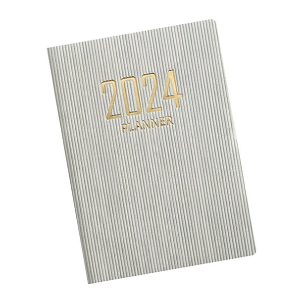 Cuaderno planificador 2024 Cuaderno planificador mensual 2024 Cuaderno diario Cuaderno diario Beige