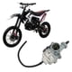 thumbnail image 3 of Carburador De Estrangulador De Cable De Motocicleta, Carburador De Motocicleta Anticorrosión De Aluminio De 30 Mm Para Scooters ATV De 150-300 Cc, 3 of 7