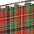 thumbnail image 3 of Red Green Checkerboard Checkered Pattern Shower Curtain 72"x84" ,Bathroom Decorative Shower Curtains Set with 12 Hooks,Modern Waterproof Washable Shower Curtain, 3 of 6
