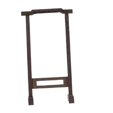 10 Pin Calligraphy Pen Holder Pen Hanger Traditional Chinese Hanger Wood Shelf for Calligraphy Sumi Painting Brush Pen Home School Office
