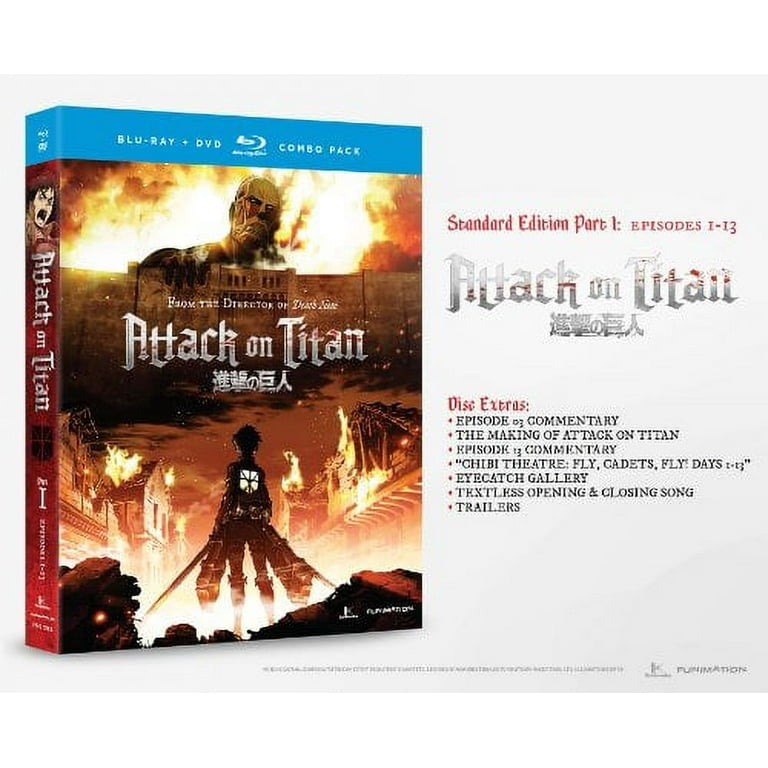 Attack on Titan: Final Season - Part 2 - Blu-ray + DVD : Various, Various:  Movies & TV 