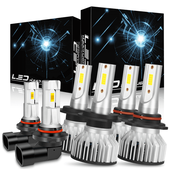 WVKVII For Kia Sedona 2019-2020 6x LED Headlight High Low Beam   Fog Light Bulb Kit