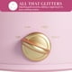 thumbnail image 5 of Olla de Cocción Lenta Paris Hilton Manual Rosa de 3.5 Cuartos Antiadherente, 5 of 7