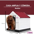 thumbnail image 2 of Casa Para Perro Q Perrón Raza Extra Grande Color Rojo, 2 of 6