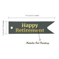 thumbnail image 5 of Inkdotpot Gold Foil Paper Hang Tags Happy Retirement Favor Tags 50 Pieces, 5 of 6