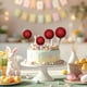 thumbnail image 5 of Decoraciones para pasteles y juego de bolas de espuma con purpurina | 20 piezas de colores variados: oro, plata, rosa, azul | Tallas mixtas 2-4 cm | Adornos de mesa para cumpleaños, bodas y postres, 5 of 6