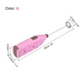 thumbnail image 2 of Uxcell Mini Electric Tumbler Stirrer Mixer, Mini Handheld Battery Operated Stirring Pink 1pack, 2 of 6