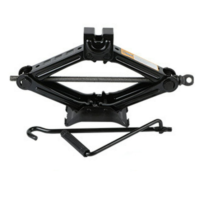 Gato de tijera, soporte de carga fuerte, ahorro de energía, manivela de Metal portátil, gato de elevación para taller de reparación de coches 1,5 T