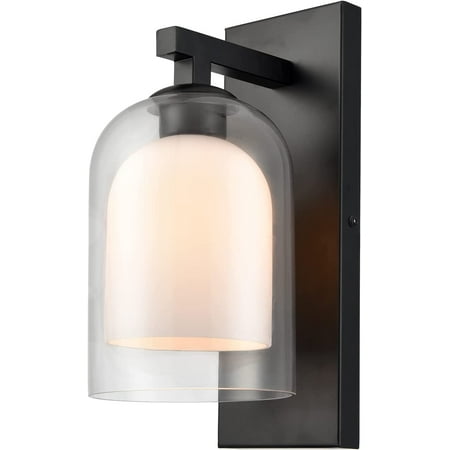 

BBNBDMZ Modern Wall Sconces Gold Wall Mounted Light for Bathroom Over Mirror Bedroom Hallway with Glass Shades Light Fixtures