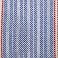 thumbnail image 3 of Parkland Collection Transitional Striped Blue Square 16" x 16" Pillow, 3 of 5