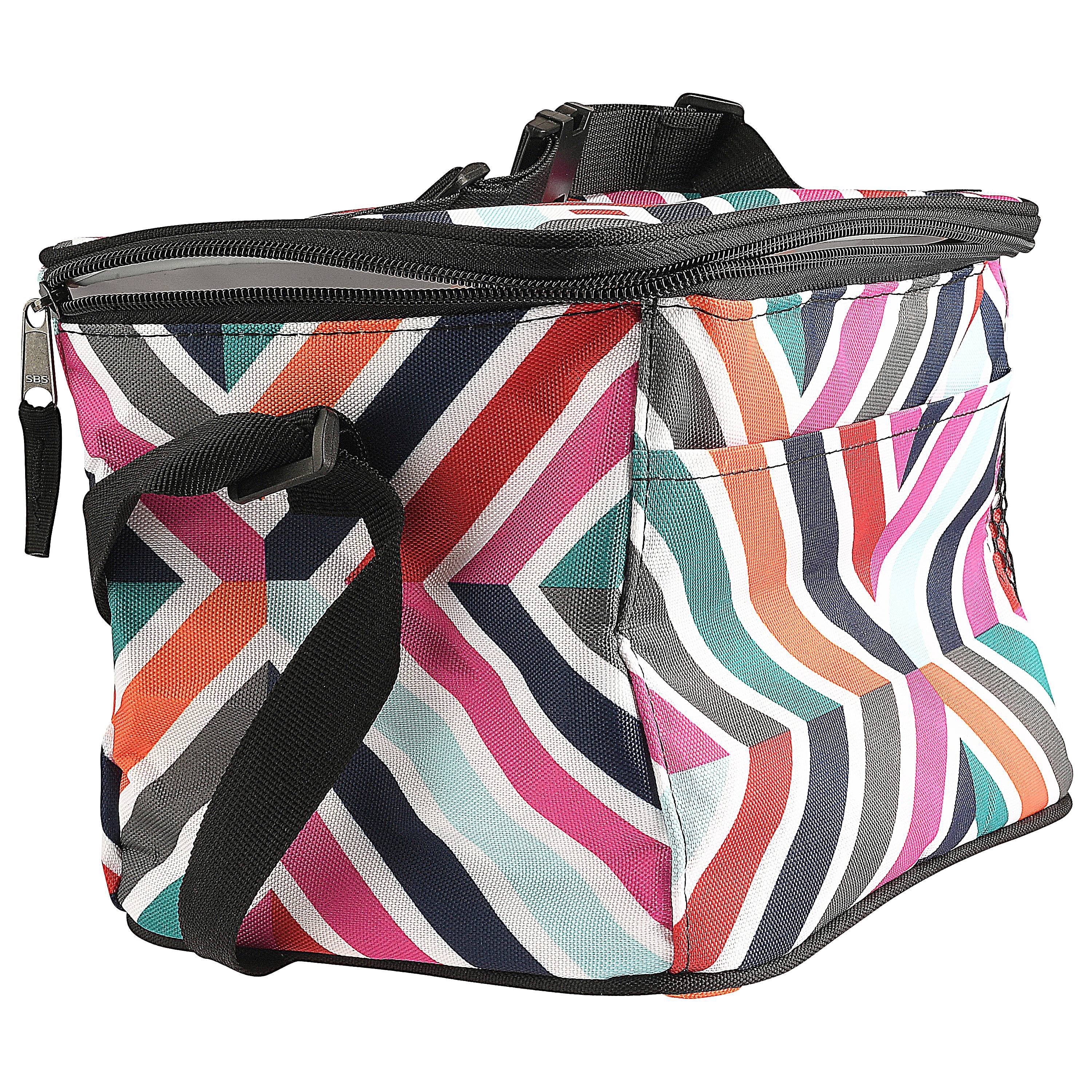 PackIt PK2 Freezable, Durable Lunch Cooler, Mosaic, 9 Can Capacity