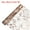 Coffee Rose Gold, variant on Uxcell Table Runner Sequin Foil Thin Mesh Metallic Table Runner Coffee Rose Gold 16 Feet