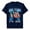 Navy, variant on 250th Anniversary USA Shirt - 250 Year American Anniversary Flag Short Sleeve Casual Activewear Graphic Tee (Toddler 2-3 Years Dark Gray)
