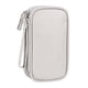 thumbnail image 1 of Bolsa organizadora de cables de viaje, impermeable, portátil, para cargadores, tarjetas SD gris, 1 of 8