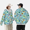 thumbnail image 5 of Picia World Travel1 Women's Men's UPF 50+ Sun Protection Hoodie Shirt Long Sleeve SPF Fishing Outdoor UV Hiking Lightweight Shirts-X-Large, 5 of 9