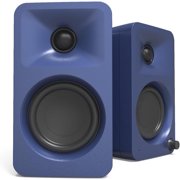 Kanto ORAMU 100W Powered Reference Desktop Computer Speakers with Bluetooth 5.0 and USB-C Input | Bi-Amplified | 100 Hz Automatic Crossover | Reference Quality Sound | Pair | Matte Blue