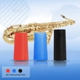 thumbnail image 1 of 3 piezas de silicona Sax Bend cuello manga en lugar de corcho fácil de usar reemplazo práctico suave funda protectora piezas de reparación, 1 of 8