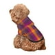 thumbnail image 5 of Fotbe Orange and Purple Plaid Sudadera con Estampado para Perros Pequeños – Suéter con Capucha para Mascotas, Tela Suave de Forro Polar con Bolsillo-Medium, 5 of 7