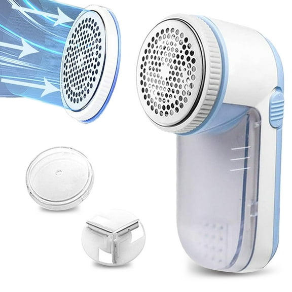 Battery Operated Portable Fabric Shaver Defuzzer, Lint Remover for Clothes, Furniture, Sofas, Blankets, Lint Fuzz Pills Bobbles Remover with Replaceable Blade