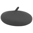 thumbnail image 2 of Pet Beret Hat - Black Pet Headwear For Small Medium Cats Dogs, Stylish Pet Accessory For Daily Wear, Photoshoots, Parties - Comfortable Pet Hat For Feline Canine Companions, 2 of 7
