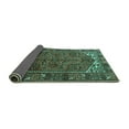 thumbnail image 2 of Ahgly Company Indoor Rectangle Persian Turquoise Blue Traditional Area Rugs, 8' x 12', 2 of 4
