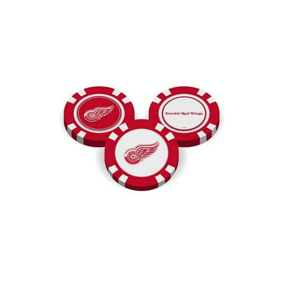 Puce de Golf Detroit Red Wings avec Marqueur - en Vrac