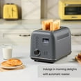thumbnail image 3 of BUYDEEM Automatic Digital 2-slice Toaster, Extra Wide Slots, Ink Gray, 3 of 7