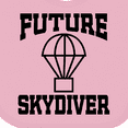 thumbnail image 4 of Inktastic Future Skydiver Boys or Girls Baby Bib, 4 of 4