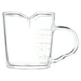 thumbnail image 5 of BCnmviku 2 Pack Espresso Shot Glass 3-Ounce Triple Pitcher Barista Double Spouts With Pouring Handle, 5 of 8