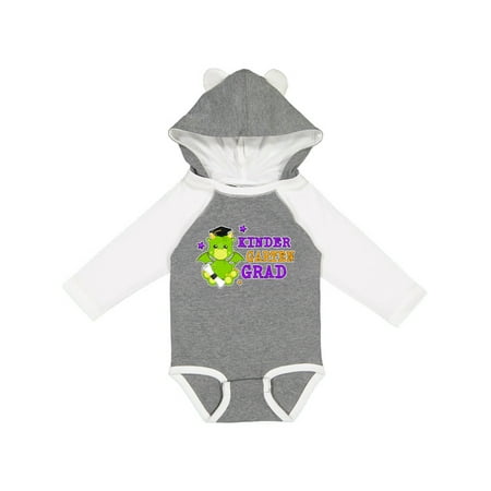 

Inktastic Kindergarten Grad Dragon Gift Baby Boy or Baby Girl Long Sleeve Bodysuit