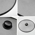 thumbnail image 2 of 3Pcs Kitchen Splash Guard Splatter Screens Frying Pan Splatter Guard Grease Splatter Screen Mesh Oil Proof Pot Lid, 2 of 8