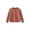 Coffee, variant on Coerni Girls Long Sleeve Cardigan Kids Casual Open Front Chunky Sweater Fall Outerwear Crewneck Knit Uniform Cute Soft Cotton Coat