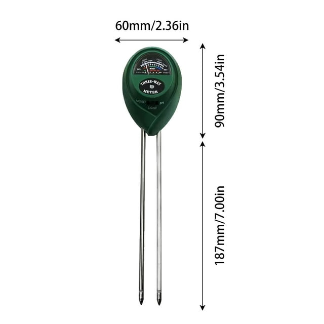 Ltdhehe Soil Tester Analysis Instant Results For PH & Nutrient Levels Ideal For Gardeners & Farmers