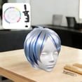 thumbnail image 4 of Bunblic Female Bald Mannequin Head Sturdy Realistic Versatile Professional Multipurpose Wig Styling Versatile Manikin Heads Accessory White, 4 of 8