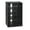 Black, variant on HOMCOM 5-Tier Media Stand Cabinet with 3-Level Adjustable Shelves White