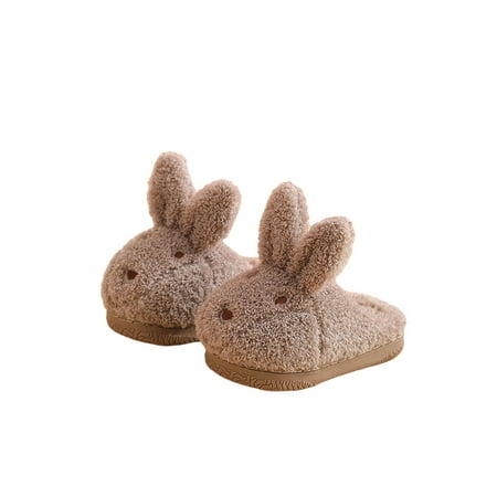 

Harsuny Girls Boys Slip-on Slipper Fuzzy Comfy Warm Slippers