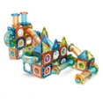 thumbnail image 2 of Track Magnetic Pieces Magnetic Building Blocks Children's Magnetic Toys Strong Magnet Magnetic Color Window Pieces Assembled Variable Magnetic Rods, 2 of 2