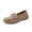 Khaki -AI09, variant on Domzle Women's Comfortable Faux Leather Penny Loafers Slip On Business Casual Dress Shoes Lightweight Office Work Flats Everyday Walking Shoes for Women Beige