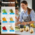 thumbnail image 4 of yeacher Automatic Mason Jar Vacuum Sealer with Dual Mouth Compatibility, 3.5LPM Airflow, ≤-60KPA Vacuum, LED Display, Type-C Charging, Includes 10 Lids & Opener, Black Manual/Auto Option, 4 of 6