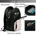 thumbnail image 3 of Yiaed Watermelon Print Laptop Backpack,Business Travel Durable Laptops Backpack with USB Charging Port,Water Resistant College Computer Bag, 3 of 5