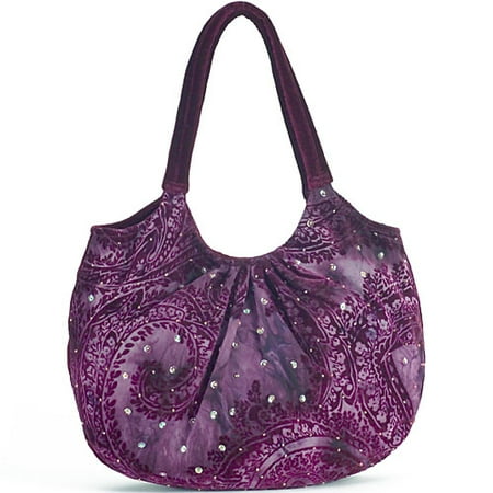 Chloe Paisley Velvet Hobo