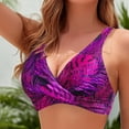 thumbnail image 2 of Zmoon Women's Full Coverage Bikini Push Up Swimsuit Tops Sports Bra Swimsuit Tops, 2 of 6