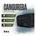 thumbnail image 3 of Cangurera Deportiva Outdoor KMA 2.5L Negra – Compacta, Versátil y Resistente al Agua, 3 of 5