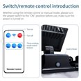thumbnail image 3 of Household Solar Wall Light Infrared Sensor Polysilicon Waterproof Lamps for Rooftop Villas Windows Store, 3 of 8