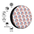 thumbnail image 4 of Fotbe Elephant Funda de Llanta de Repuesto con Estampado, Engrosada, Ajuste Universal para Jeep, Remolque, RV, SUV, Camión-16 inch, 4 of 6