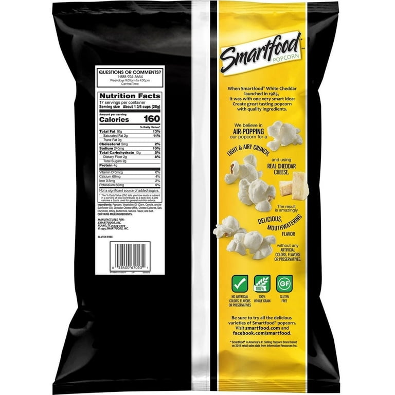 Smartfood White Cheddar Popcorn 17