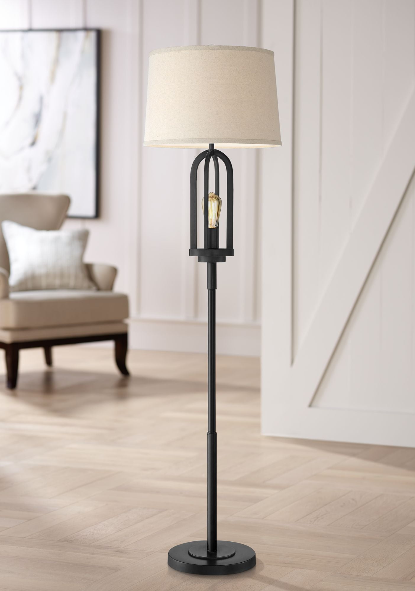rustic floor lamps walmart