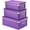 D-Purple, variant on Decorative Storage Boxes with Lids,Water-Proof Storage Bins for Shoes,Clothes,Office …